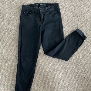 American Eagle Super Skinny Black Jeans